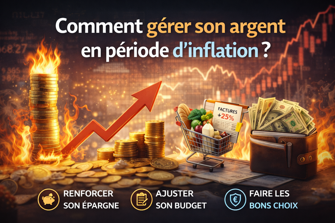 Comment gérer son argent en période d'inflation ?
