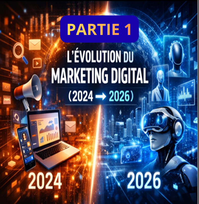 L'évolution du marketing digital (2024 → 2026)  - Partie 1