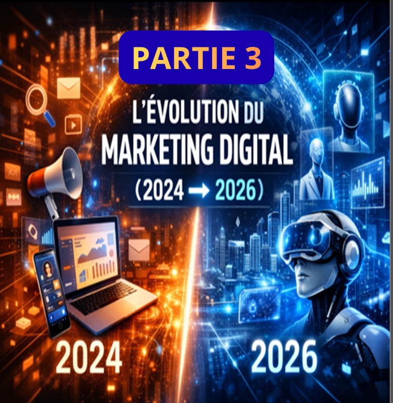 L'évolution du marketing digital (2024 → 2026) - Partie 3